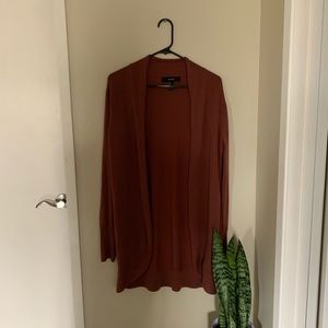 Forever21 Burnt Orange Cardigan